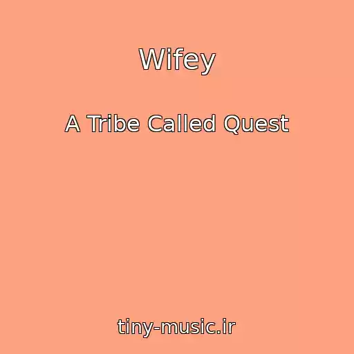 کاور آهنگ Wifey از A Tribe Called Quest
