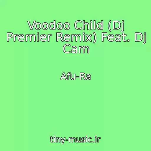 کاور آهنگ Voodoo Child (Dj Premier Remix) Feat. Dj Cam از Afu-Ra