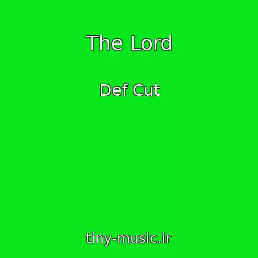کاور آهنگ The Lord از Def Cut