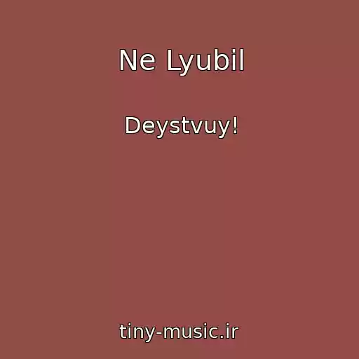 کاور آهنگ Ne Lyubil از Deystvuy!