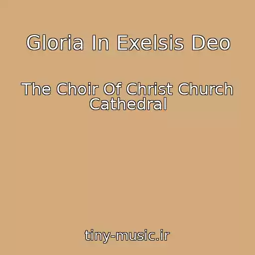 کاور آهنگ Gloria In Exelsis Deo از The Choir Of Christ Church Cathedral