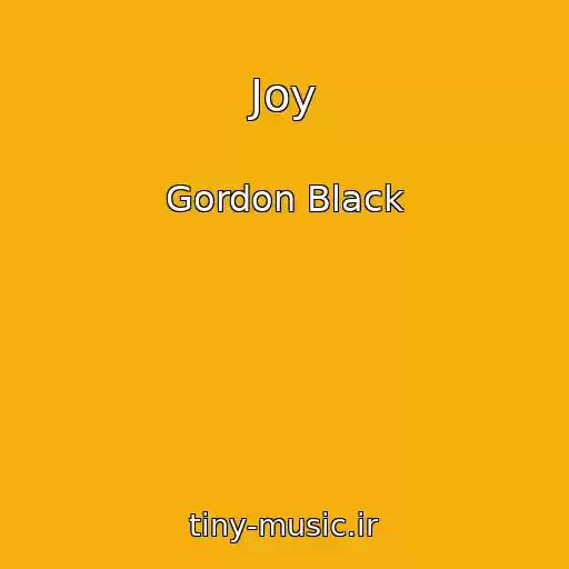 کاور آهنگ Joy از Gordon Black
