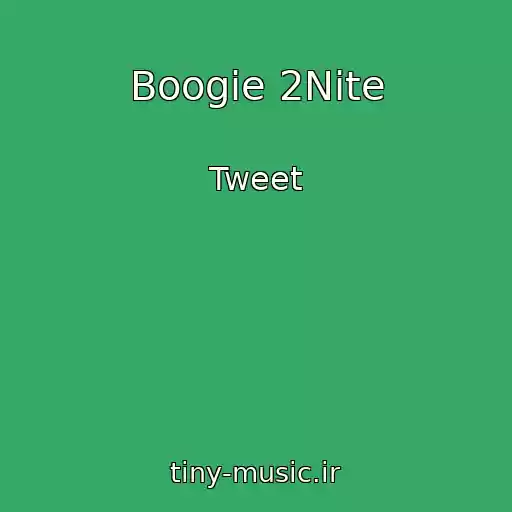 کاور آهنگ Boogie 2Nite از Tweet