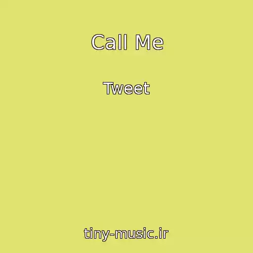 کاور آهنگ Call Me از Tweet