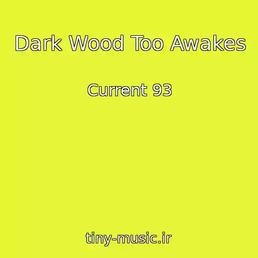 کاور آهنگ Dark Wood Too Awakes از Current 93