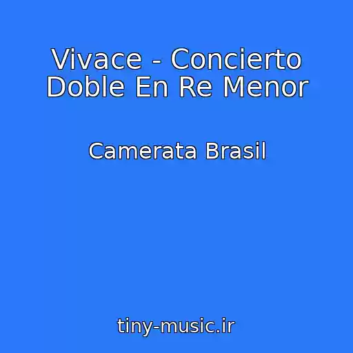 کاور آهنگ Vivace - Concierto Doble En Re Menor از Camerata Brasil