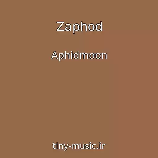 کاور آهنگ Zaphod از Aphidmoon