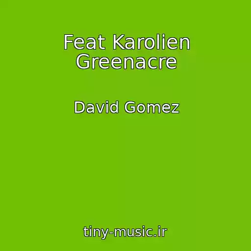 کاور آهنگ Feat Karolien Greenacre از David Gomez