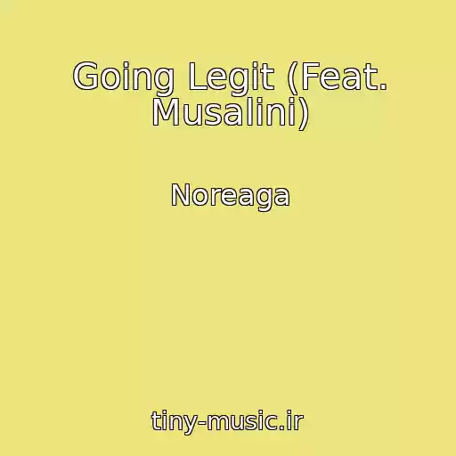 کاور آهنگ Going Legit (Feat. Musalini) از Noreaga