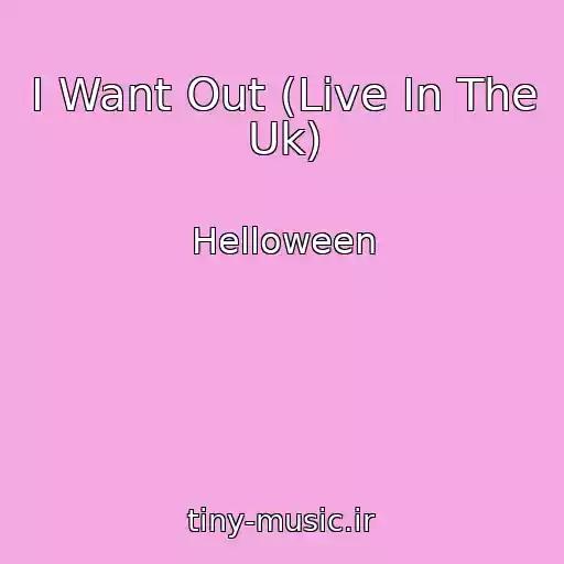 کاور آهنگ I Want Out (Live In The Uk) از Helloween
