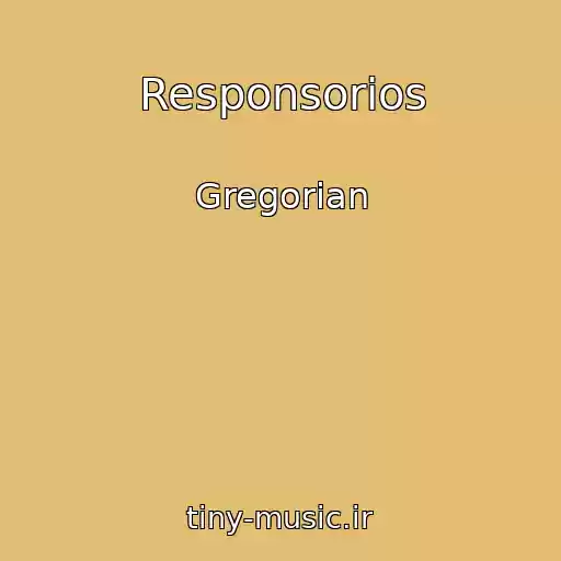 کاور آهنگ Responsorios از Gregorian