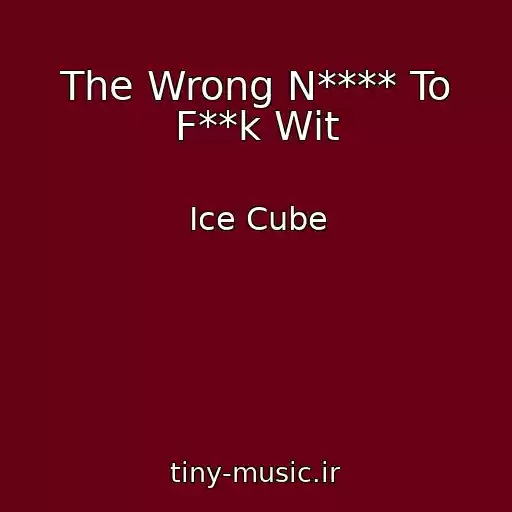 کاور آهنگ The Wrong N**** To F**k Wit از Ice Cube