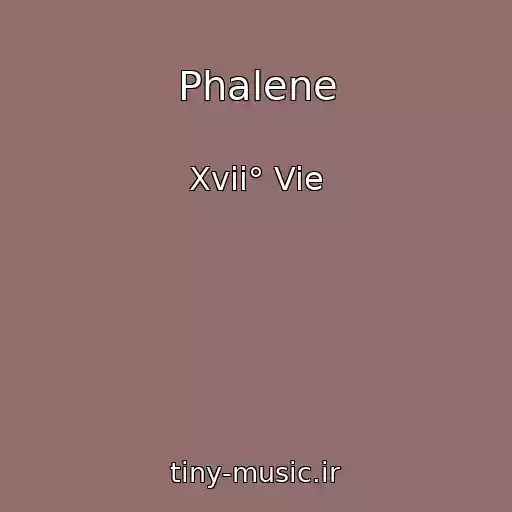 کاور آهنگ Phalene از Xvii° Vie