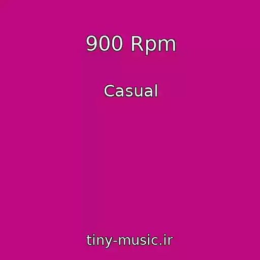 کاور آهنگ 900 Rpm از Casual