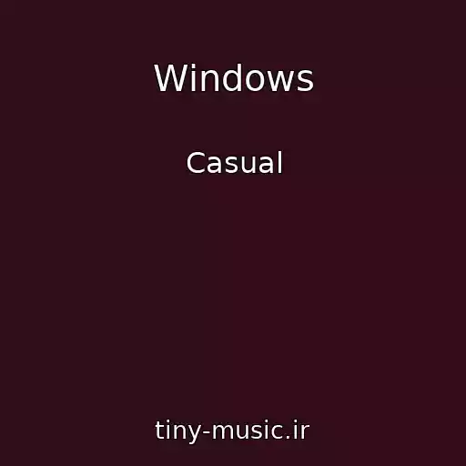 کاور آهنگ Windows از Casual
