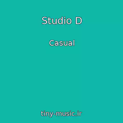 کاور آهنگ Studio D از Casual