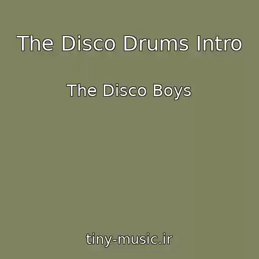 کاور آهنگ The Disco Drums Intro از The Disco Boys
