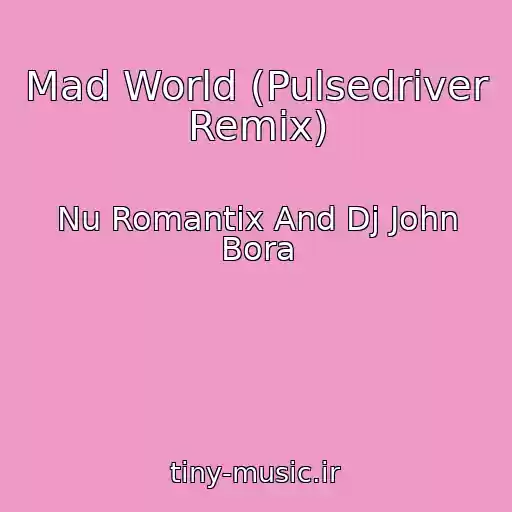 کاور آهنگ Mad World (Pulsedriver Remix) از Nu Romantix And Dj John Bora