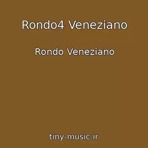 کاور آهنگ Rondo4 Veneziano از Rondo Veneziano