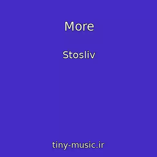 کاور آهنگ More از Stosliv
