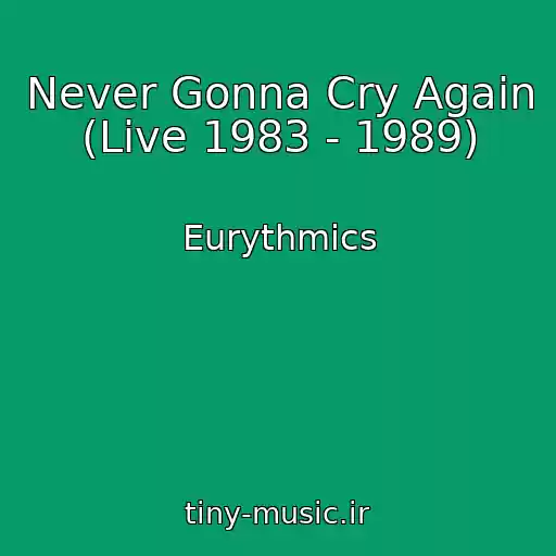 کاور آهنگ Never Gonna Cry Again (Live 1983 - 1989) از Eurythmics