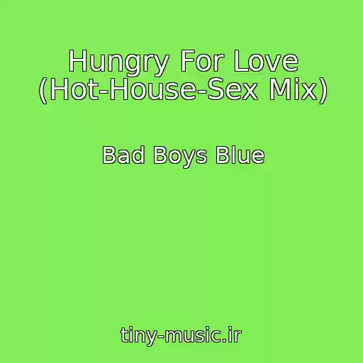 کاور آهنگ Hungry For Love (Hot-House-Sex Mix) از Bad Boys Blue