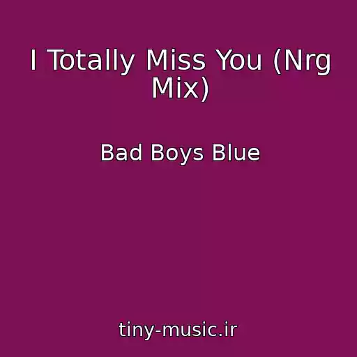 کاور آهنگ I Totally Miss You (Nrg Mix) از Bad Boys Blue