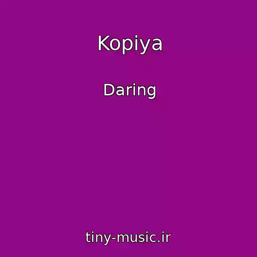 کاور آهنگ Kopіya از Daring