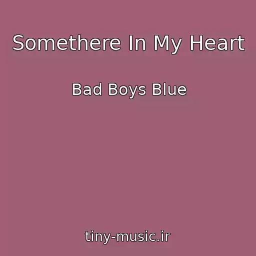 کاور آهنگ Somethere In My Heart از Bad Boys Blue