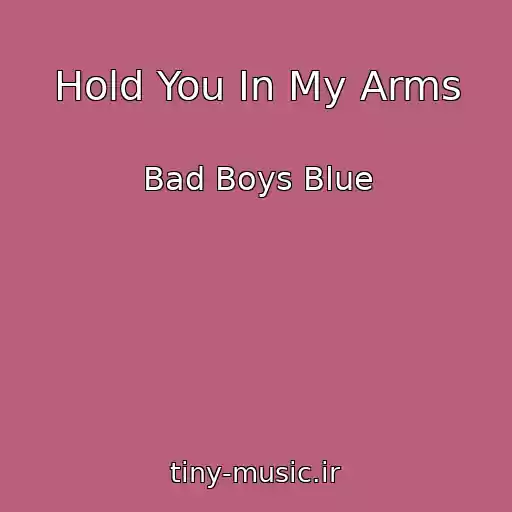 کاور آهنگ Hold You In My Arms از Bad Boys Blue