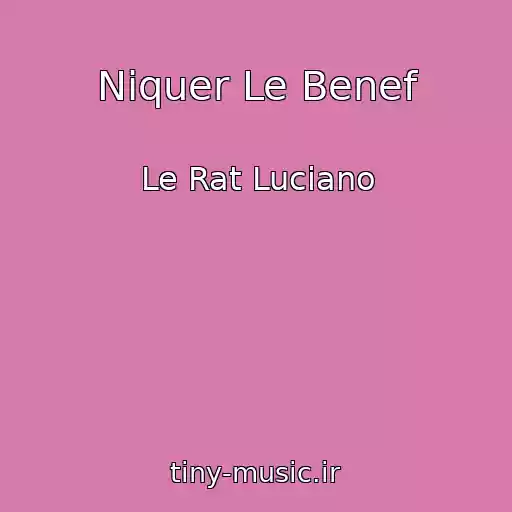 کاور آهنگ Niquer Le Benef از Le Rat Luciano