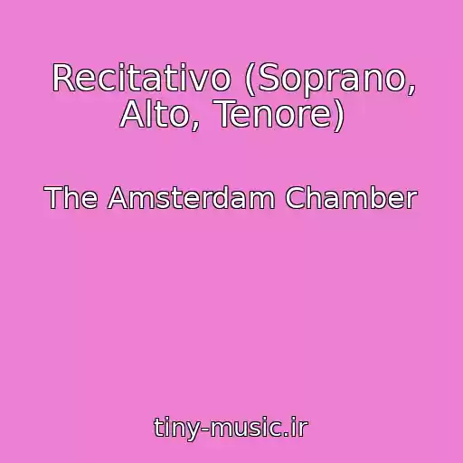 کاور آهنگ Recitativo (Soprano, Alto, Tenore) از The Amsterdam Chamber