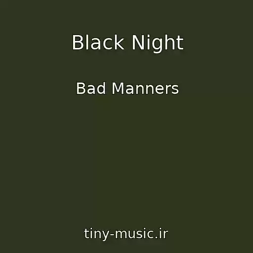 کاور آهنگ Black Night از Bad Manners