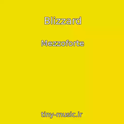 کاور آهنگ Blizzard از Mezzoforte