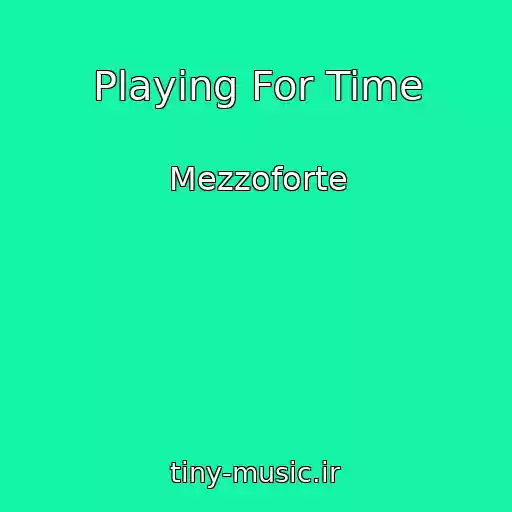 کاور آهنگ Playing For Time از Mezzoforte