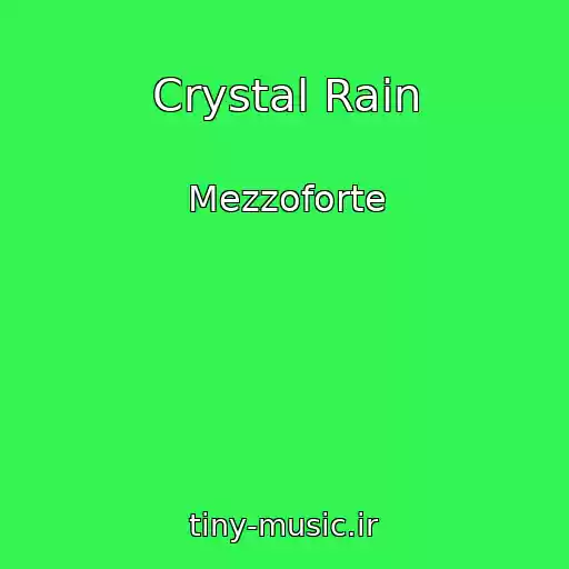 کاور آهنگ Crystal Rain از Mezzoforte
