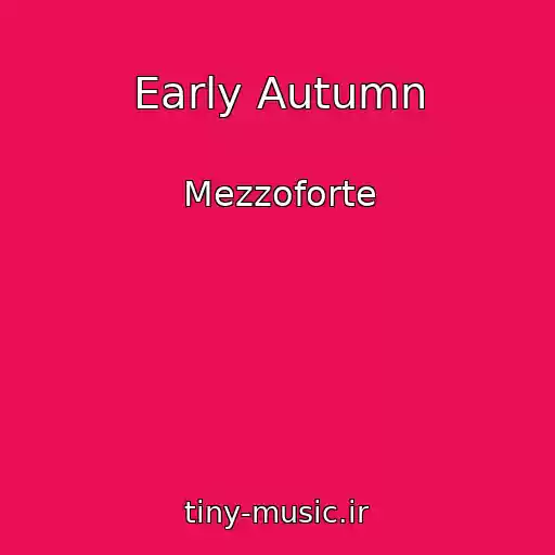 کاور آهنگ Early Autumn از Mezzoforte