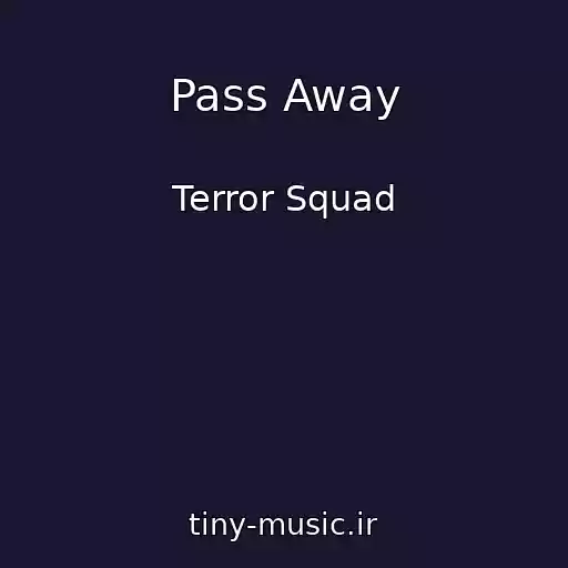 کاور آهنگ Pass Away از Terror Squad
