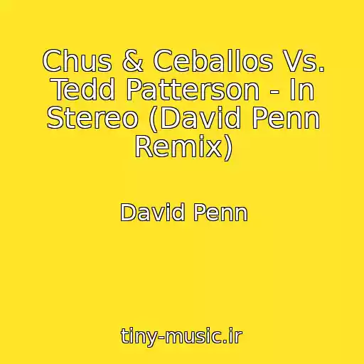 کاور آهنگ Chus & Ceballos Vs. Tedd Patterson - In Stereo (David Penn Remix) از David Penn