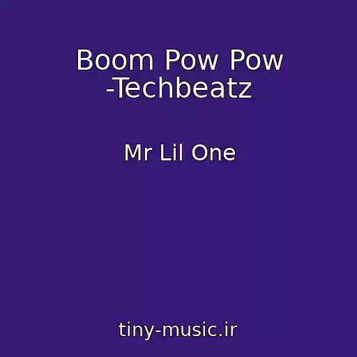 کاور آهنگ Boom Pow Pow -Techbeatz از Mr Lil One