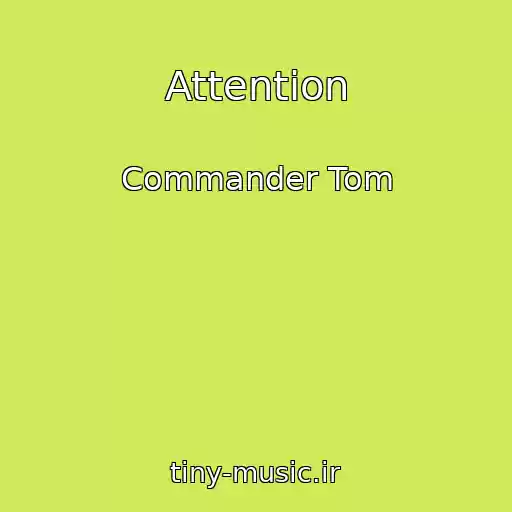 کاور آهنگ Attention از Commander Tom