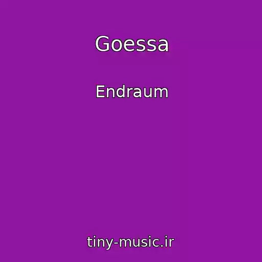کاور آهنگ Goessa از Endraum