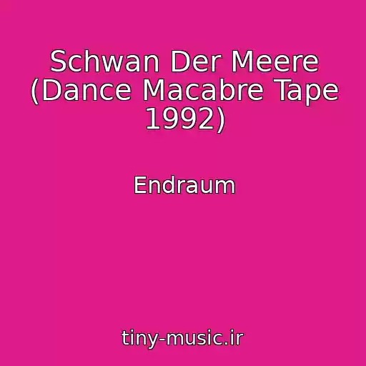 کاور آهنگ Schwan Der Meere (Dance Macabre Tape 1992) از Endraum