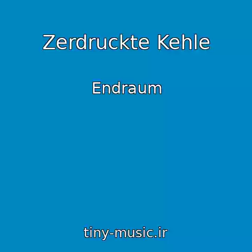 کاور آهنگ Zerdruckte Kehle از Endraum