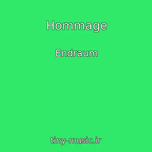 کاور آهنگ Hommage از Endraum
