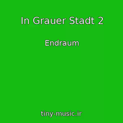 کاور آهنگ In Grauer Stadt 2 از Endraum