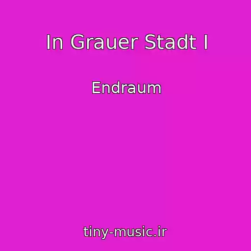 کاور آهنگ In Grauer Stadt I از Endraum
