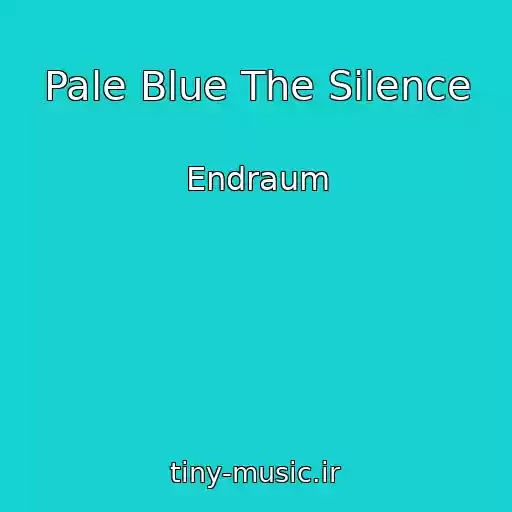 کاور آهنگ Pale Blue The Silence از Endraum