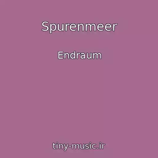 کاور آهنگ Spurenmeer از Endraum