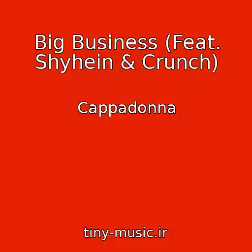 کاور آهنگ Big Business (Feat. Shyhein & Crunch) از Cappadonna